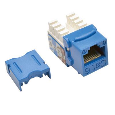 Eaton TrippLite Cat6/Cat5e 110 Style Punch Down Keystone Jack Blue - 25 Pack of High-Quality Jacks
