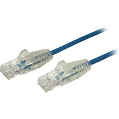 1 Ft Slim CAT6 Ethernet Cable - Snagless UTP Network Cord, 36% Thinner Design, LSZH Rated