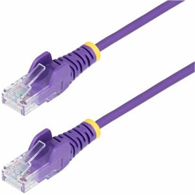 7ft Purple Slim CAT6 Cable