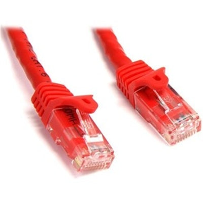 Startech 3 Ft Red Cat6 Ethernet Patch Cable - 650MHz, 1Gbps, 100% Copper, Lifetime Warranty