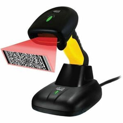 Adesso NuScan 5200 Waterproof 2D Barcode Scanner - Bluetooth & 2.4GHz Wireless, Rugged Design