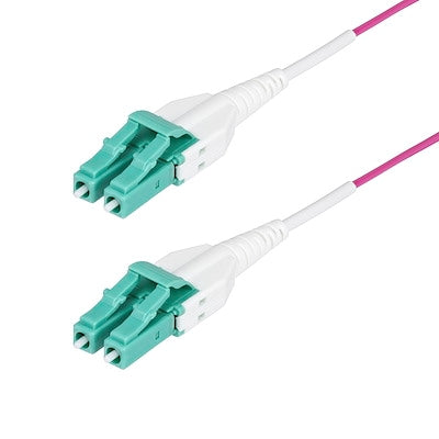 5M OM4 Multimode Fiber Cable LC/LC – High-Bandwidth 100Gbps Connection with Uniboot Connector