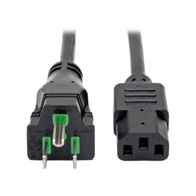 Eaton TrippLite 25ft Hospital Power Cord 15A 14AWG IEC-320-C13 for Medical Equipment