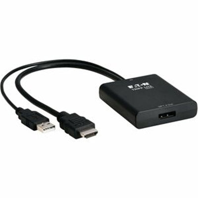 Eaton Tripp Lite 8K HDMI to DisplayPort Active Converter with USB Power, 1 Ft Cable