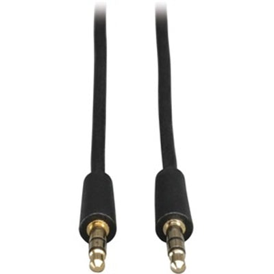 10ft Mini Stereo Dubbing Cord with 3.5mm Male Connectors for Multimedia Speakers and Audio Devices