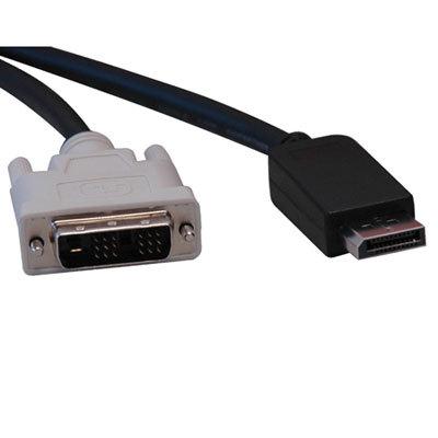 6Ft DisplayPort to DVI-D Adapter Cable - Connect PC to DVI Monitor, Full 1080p Support