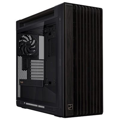 ASUS ProArt PA602 Wood Edition E-ATX Case - Tempered Glass, 420mm Radiator, 3 Pre-Installed Fans
