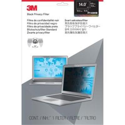 3M 14" Widescreen Laptop Privacy Filter - Secure Your Screen And Confidential Information