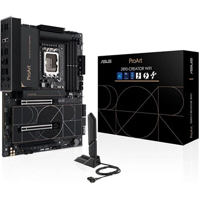 ASUS ProArt Z890-Creator WiFi ATX Motherboard LGA 1851, Intel Core Ultra Ready, PCIe 5.0, DDR5, WiFi 7
