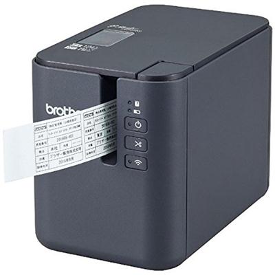 Brother PT-P950NW Wireless Network Label Printer with Dual Cutter & Mobile Connectivity, 360dpi