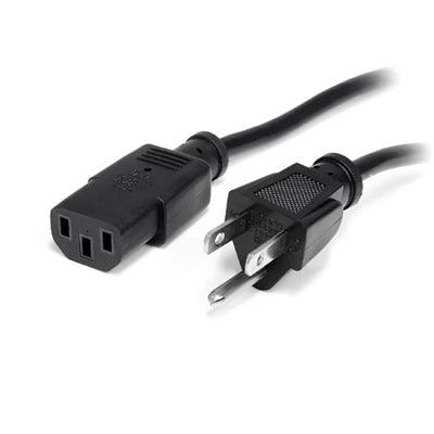 Startech 10 Pack 10 Ft Computer Power Cord - NEMA5 to C13, 18 AWG, 125V, Lifetime Warranty