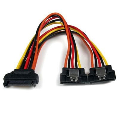 Startech SATA Power Y Splitter - Dual Power Outlet Adapter for PC Power Supply