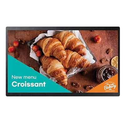 Samsung 24" UHD LED LCD Display with Tizen 7.0, Temperature Sensor & Built-in Speaker