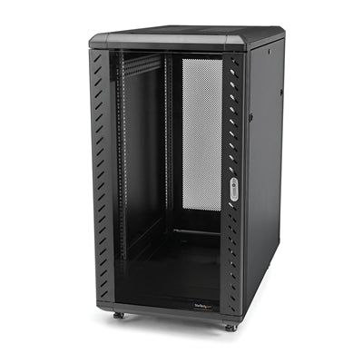 32U Server Rack Cabinet with Adjustable Depth 6"-32", 1763 lbs Load Capacity, Vented Doors