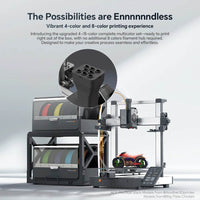 Anycubic Kobra 3 V2 3D Printer: 600Mm/S Fast Printing, 8 Vibrant Colors, APP Control, ACE Pro Filament Drying