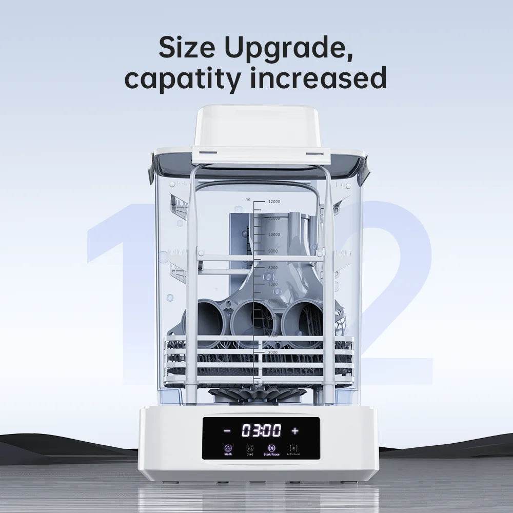 ANYCUBIC Wash & Cure 3 Plus | Large Volume 3D Curing & Washing Machine for SLA & LCD Printers