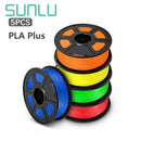 Sunlu PLA Plus 1.75mm 5Kg Colorful Filament for Vivid 3D Printing and Strong, Smooth Output PLA PLUS 5 Colors 1 United States