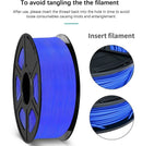 SUNLU PLAPLUS 1.75mm Filament 5kg - Tangle-Free, Eco-Friendly, Odorless, Bright Color