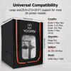 YOOPAI 3D Printer Enclosure for Bambu & Creality with LED Light - Fireproof, Dustproof, Temperature Control L1 high(90cm) United States
