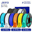 JAYO PETG Filament 1.75mm - 9 Rolls for Fast, Reliable 3D Printing with Matte Finish BK2WTGYSBBLORYLMG United States