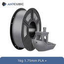 Anycubic PLA Plus 1.75mm 5Kg Natural Filament for Kobra S1C - Precision 3D Printing Material Grey 5kg United States