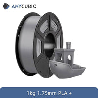 Anycubic PLA Plus 1.75mm 5Kg Natural Filament for Kobra S1C - Precision 3D Printing Material Grey 5kg United States