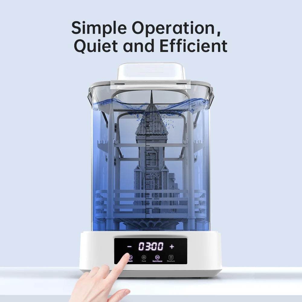 ANYCUBIC Wash & Cure 3 Plus | Large Volume 3D Curing & Washing Machine for SLA & LCD Printers