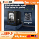 YOOPAI 3D Printer Enclosure for Bambu & Creality with LED Light - Fireproof, Dustproof, Temperature Control