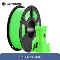 Anycubic PLA Plus 1.75mm 5Kg Natural Filament for Kobra S1C - Precision 3D Printing Material Green 5kg United States