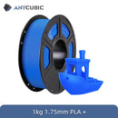 Anycubic PLA Plus 1.75mm 5Kg Natural Filament for Kobra S1C - Precision 3D Printing Material Blue 5kg United States