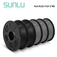 Sunlu PLA Plus 1.75mm 5Kg Colorful Filament for Vivid 3D Printing and Strong, Smooth Output PLA PLUS 2BK3GY United States