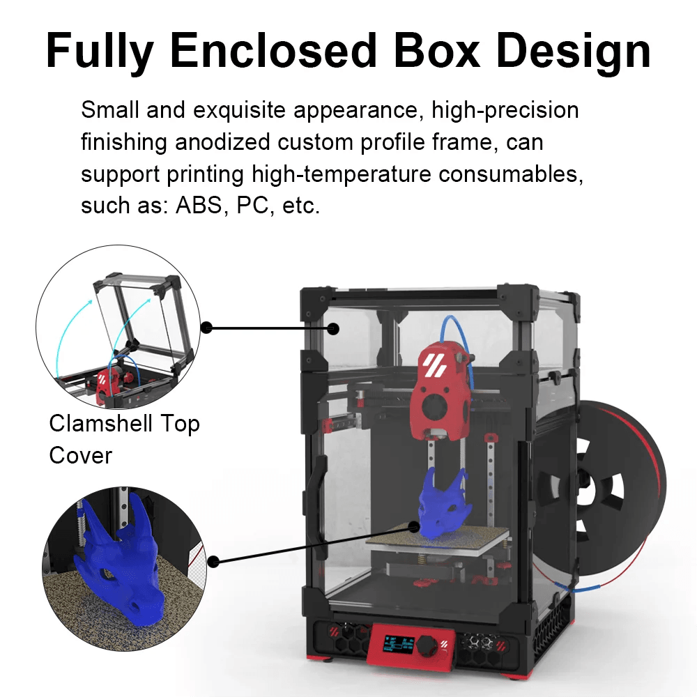 FYSETC Voron 0.2 R1 CoreXY 3D Printer Kit | M36 Motherboard & Catalyst V2.0 | Fast Precision Printing