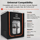 YOOPAI 3D Printer Enclosure for Bambu & Creality with LED Light - Fireproof, Dustproof, Temperature Control M1 high(75cm) United States