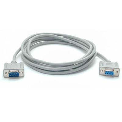 10 Ft DB9 Serial Null Modem Cable - Female And Male Connectors For PC Printer & File Transfer