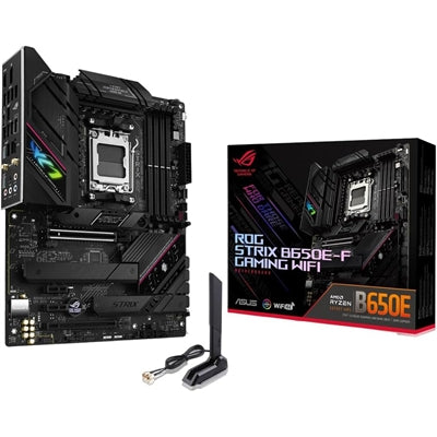 ASUS ROG Strix B650E-F Gaming WiFi Motherboard - AM5, DDR5, PCIe 5.0, Aura Sync RGB