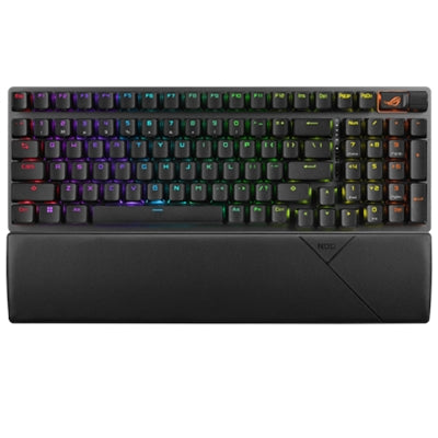 ASUS ROG Strix Scope II 96 Wireless Gaming Keyboard, Tri-Mode, RGB, PBT Keycaps