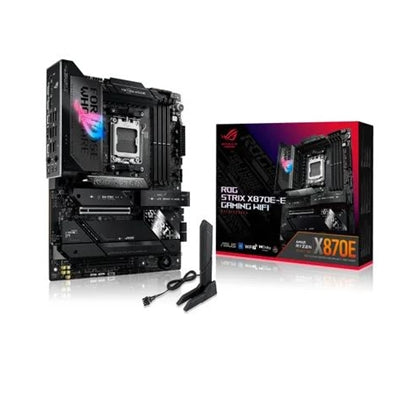 ASUS ROG STRIX X870E-E Gaming Motherboard WiFi 7, DDR5, PCIe 5.0, 18+2+2 Power Stages, 5x M.2