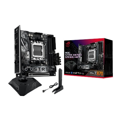 ASUS ROG Strix X870I Gaming WiFi Micro ATX Motherboard - Compact, High-Performance Gaming Power