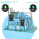 ALLOYSEED 2.4 GHz Long Range WiFi Extender with 4 Antennas & Ethernet Port, Easy Setup