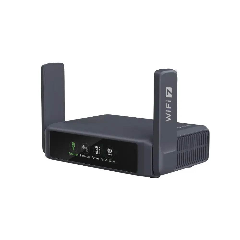GL.iNet GL-BE3600 Slate 7 Dual-Band WiFi 7 Portable Travel Router for Fast Connectivity