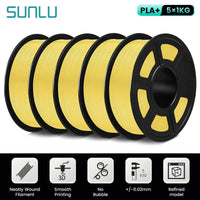 Sunlu PLA Plus 1.75mm 5Kg Colorful Filament for Vivid 3D Printing and Strong, Smooth Output PLA PLUS lemon YL United States