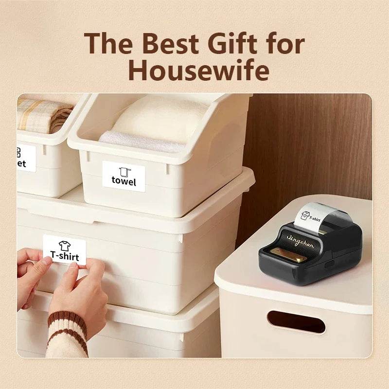 Niimbot B21 Mini Bluetooth Thermal Printer | Inkless Labels for Home, Office & Crafts