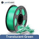 ANYCUBIC PETG-PLA 1.75mm Clear Multicolor Filament for Kobra 3 S1C - Vibrant, Strong Prints Clear-green United States