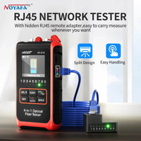 NOYAFA NF-916 4-in-1 Fiber Tester with VFL and LCD Display - Compact Optical Solution