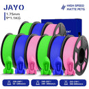 JAYO PETG Filament 1.75mm - 9 Rolls for Fast, Reliable 3D Printing with Matte Finish 3GN3BL3PK United States