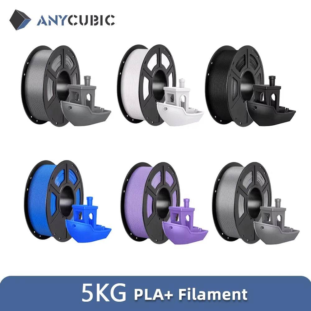 Anycubic PLA Plus 1.75mm 5Kg Natural Filament for Kobra S1C - Precision 3D Printing Material