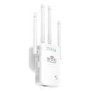 ALLOYSEED 2.4 GHz Long Range WiFi Extender with 4 Antennas & Ethernet Port, Easy Setup