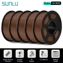 Sunlu PLA Plus 1.75mm 5Kg Colorful Filament for Vivid 3D Printing and Strong, Smooth Output PLA PLUS Chocolate United States