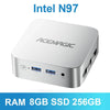 ACEMAGIC N150 Vista Mini PC, 16GB DDR4 RAM, 512GB SSD, Up To 3.6GHz, Compact Design N97 8GB 256GB United States