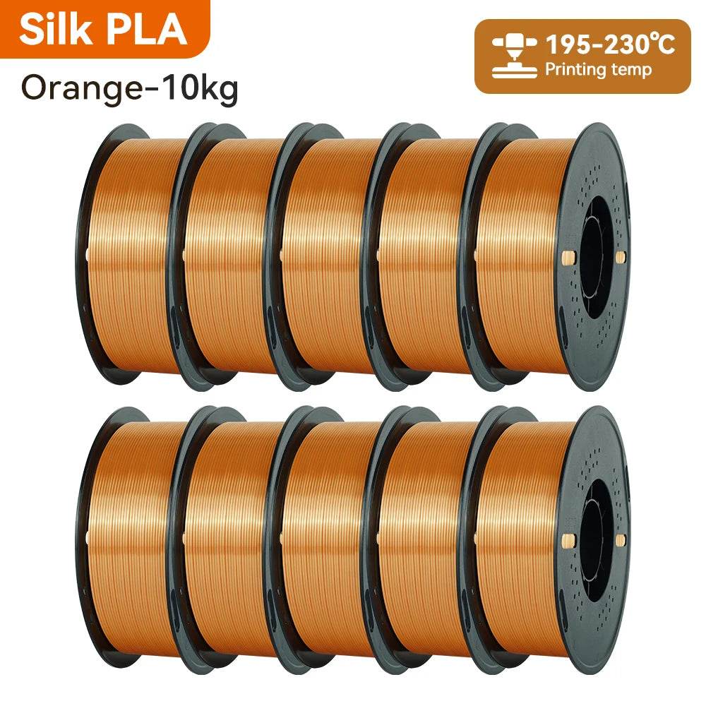 10kg Silk PLA Orange / United States